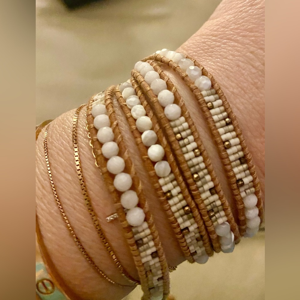 Chan Luu Wrap Multi-Stone Wrap Bracelet - image 2